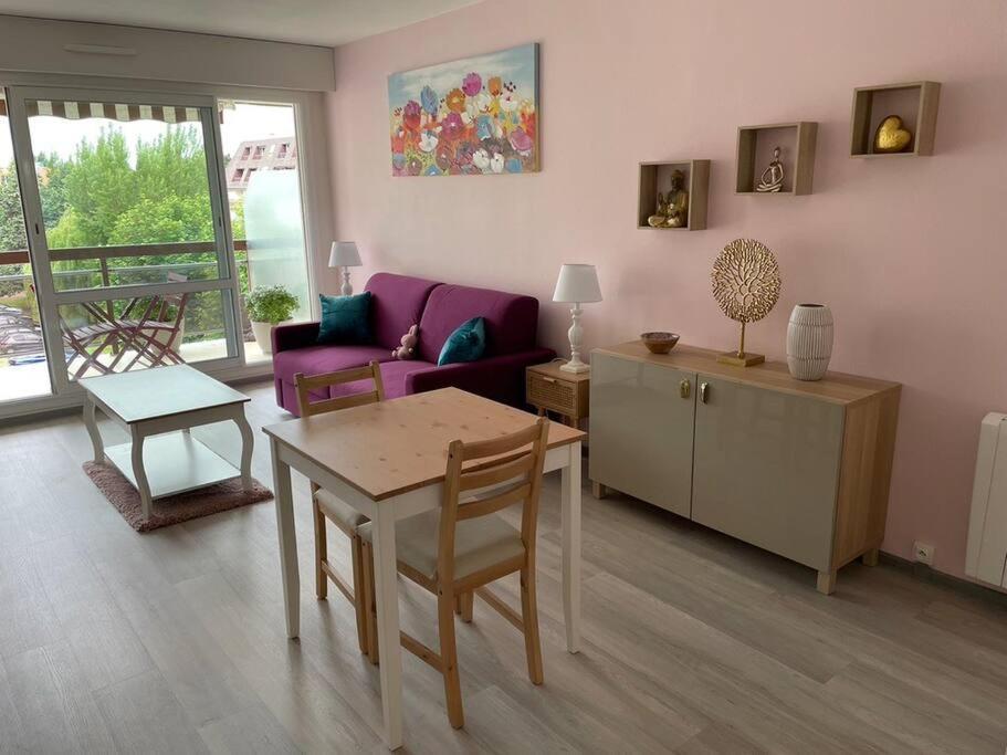 Petit Studio Zen Avec Parking Gratuit Reserve Houlgate Eksteriør billede
